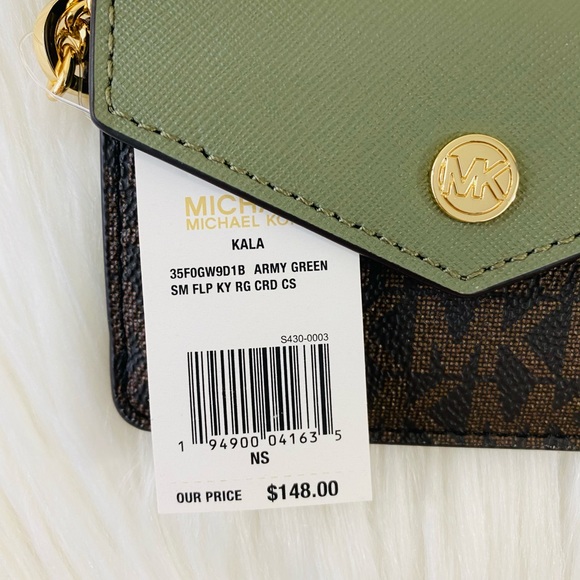 Michael Kors Kala Small Key Ring Card Case - Picture 8 of 11